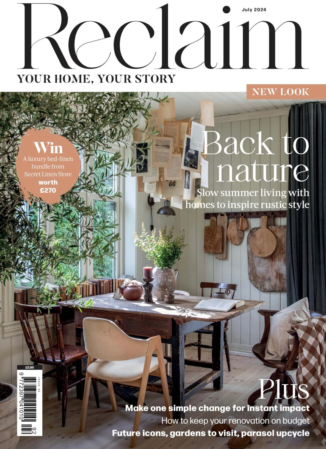 Reclaim Magazine, Behind the Brand, July 2024
