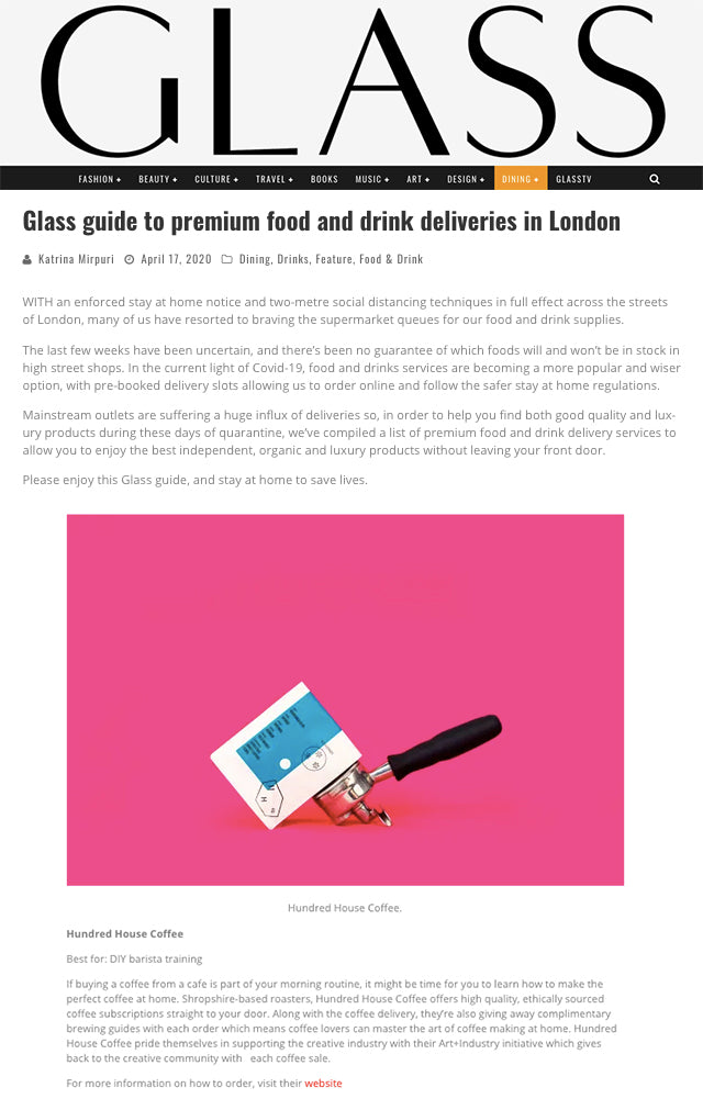 Glass Magazine, April 2020