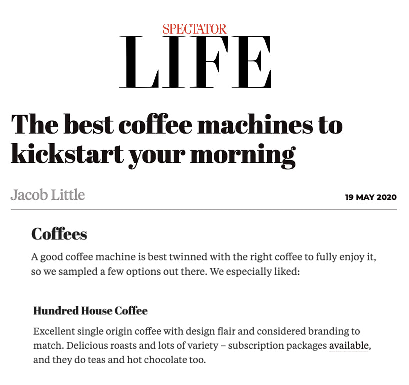 Spectator, Life, May 2020