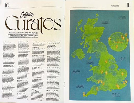 Caffeine Magazine, The Caffeine Journal, Top 20 Roasters 2020