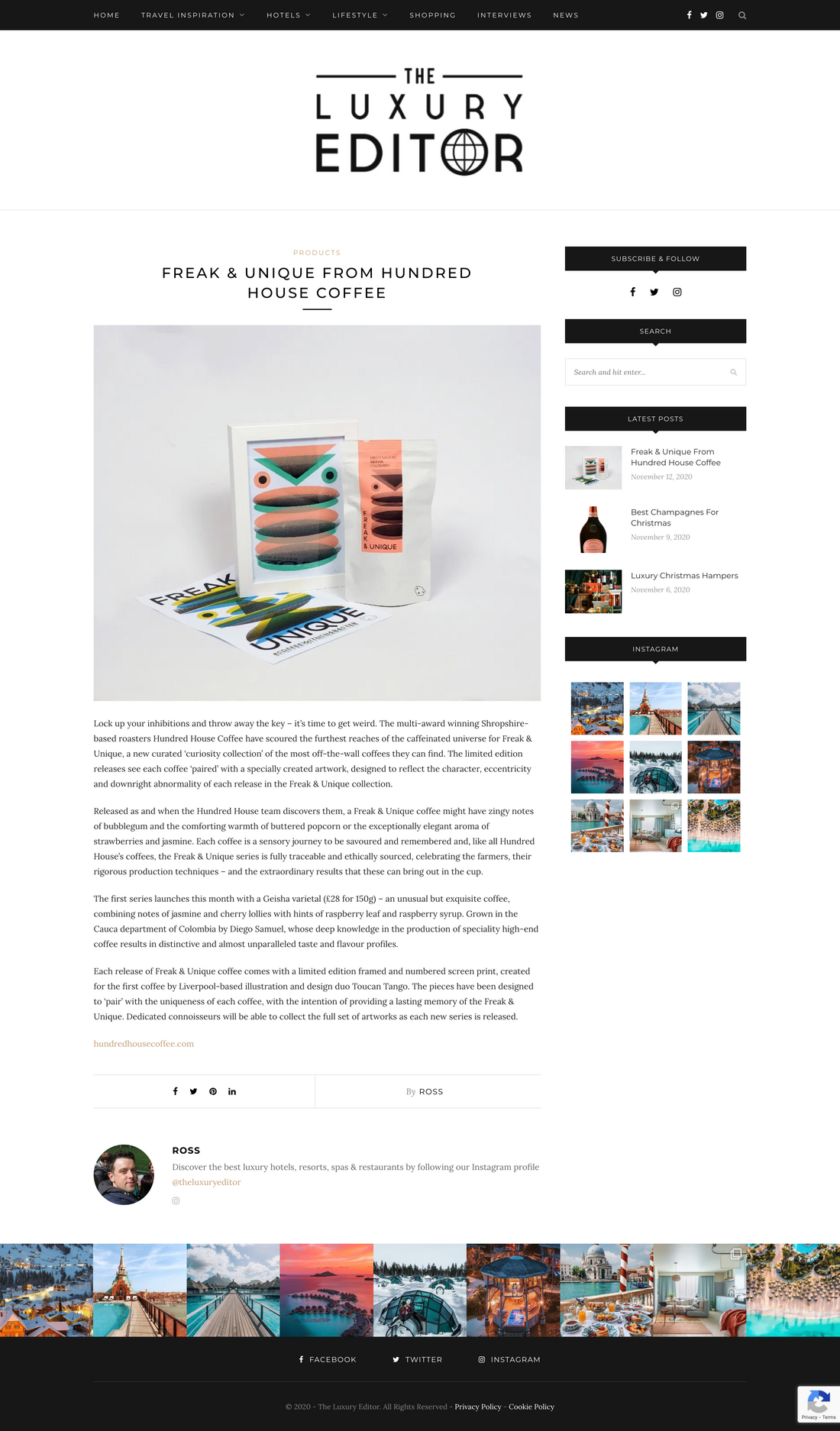 The Luxury Editor, November 2020