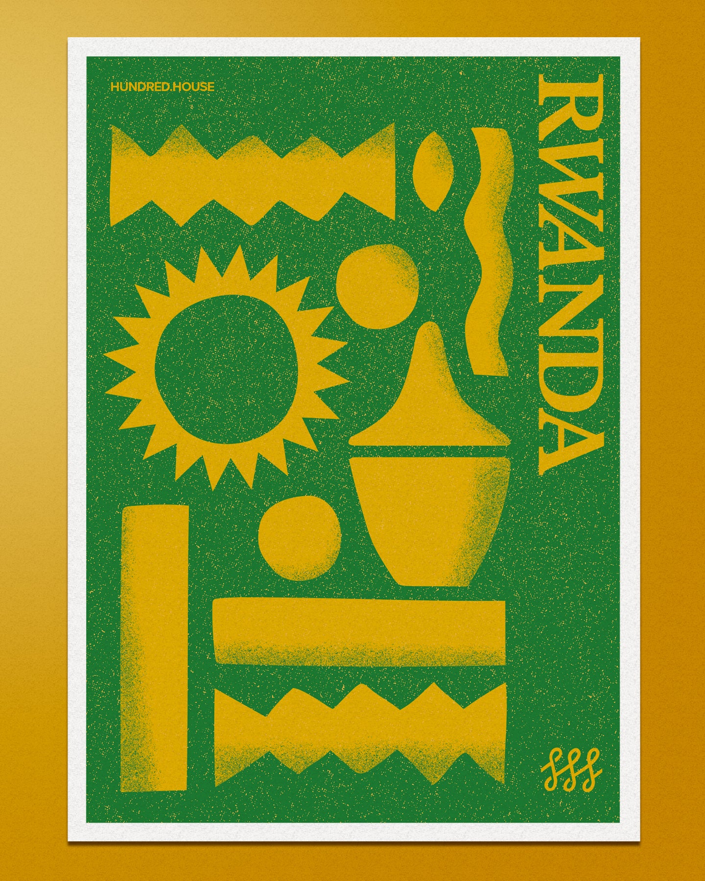 Rwanda Special: 3 Bags for £30 + Limited Edition Riso Print