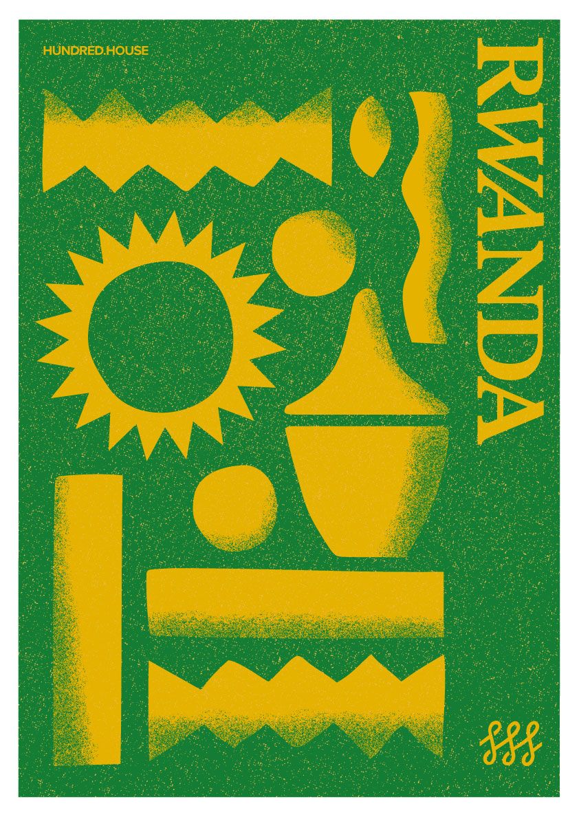 Rwanda Origin Print