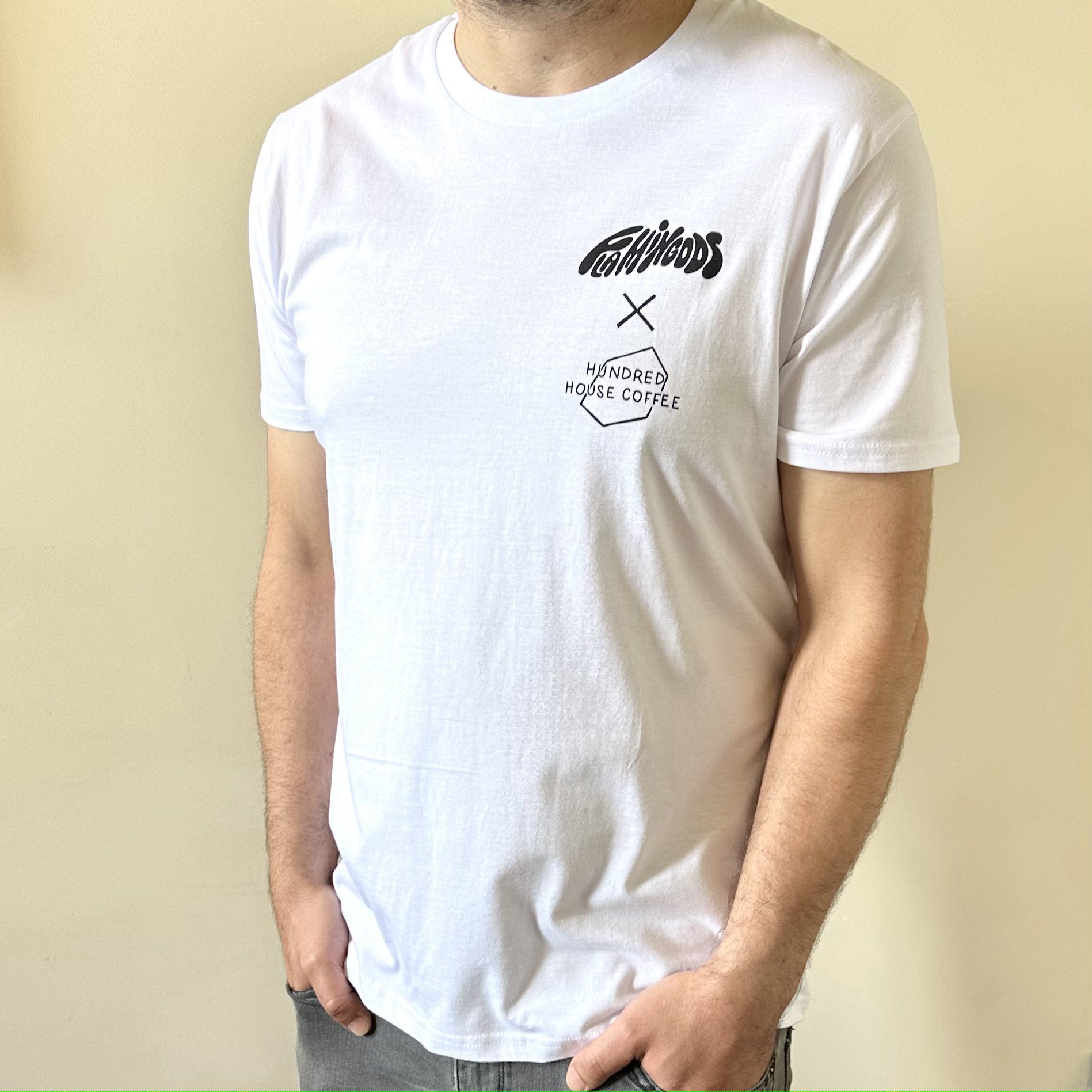 Flamingods x Hundred House T-Shirt | White
