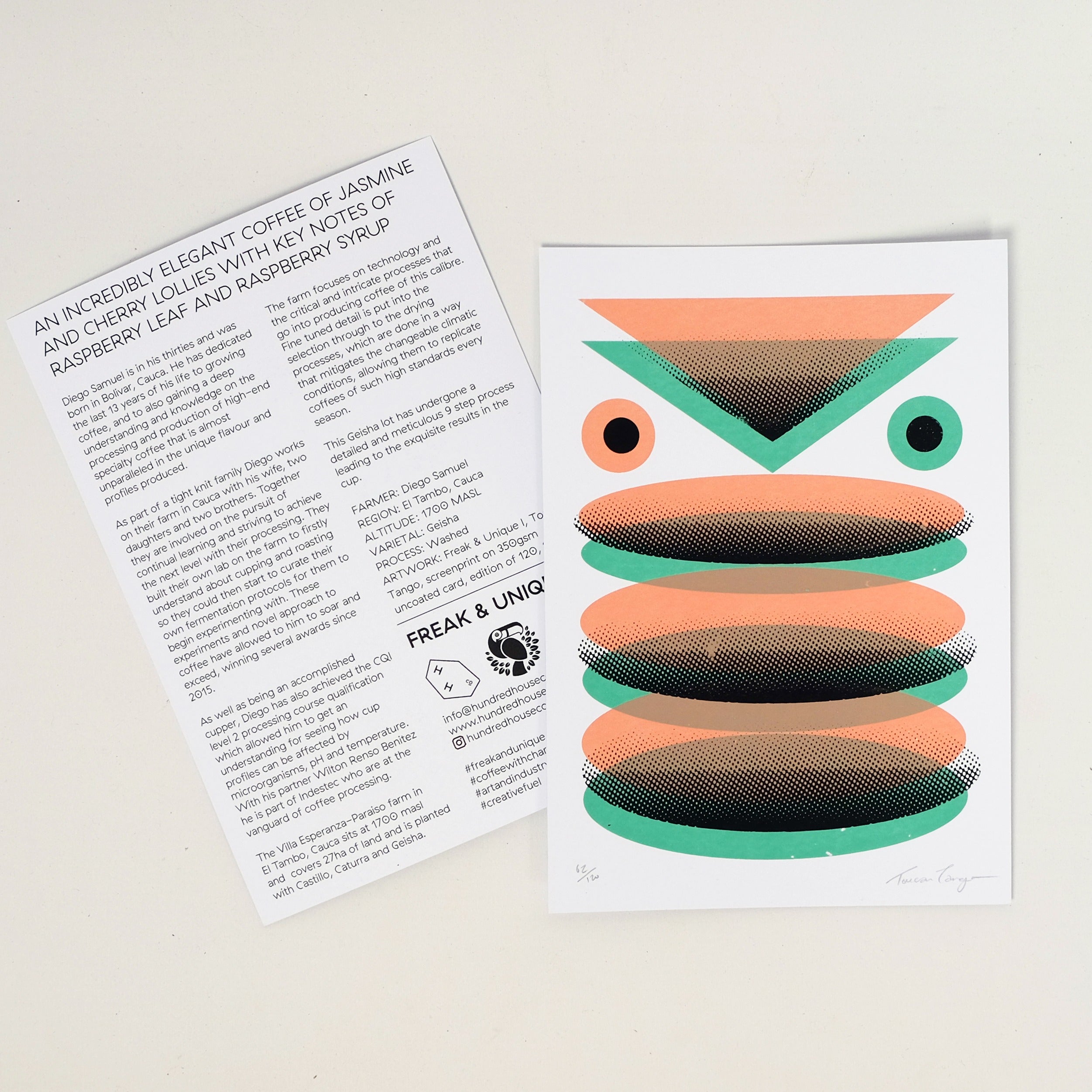 Freak & Unique I | Toucan Tango Limited Edition Print