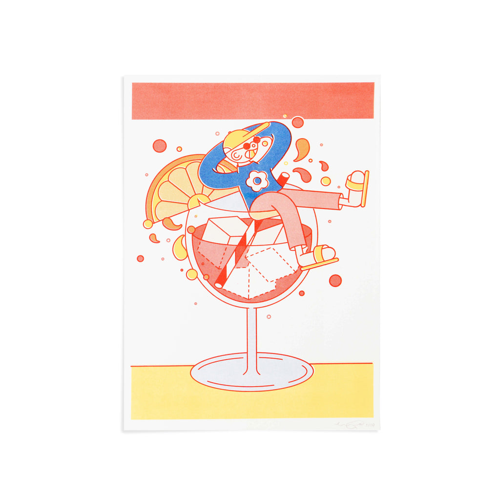 Freak & Unique VI | Unframed EmGal Risograph Print
