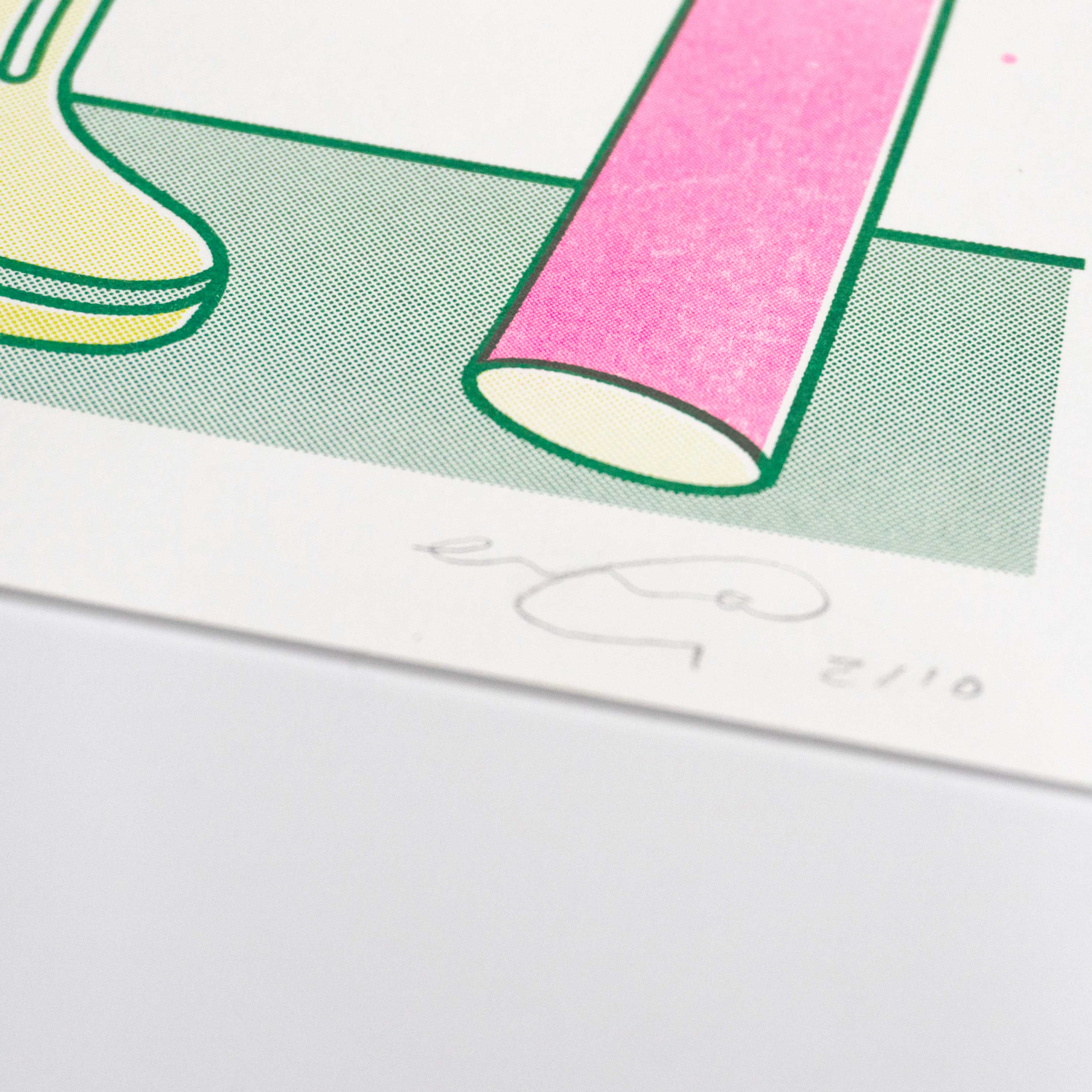 Freak & Unique VII | Unframed EmGal Risograph Print