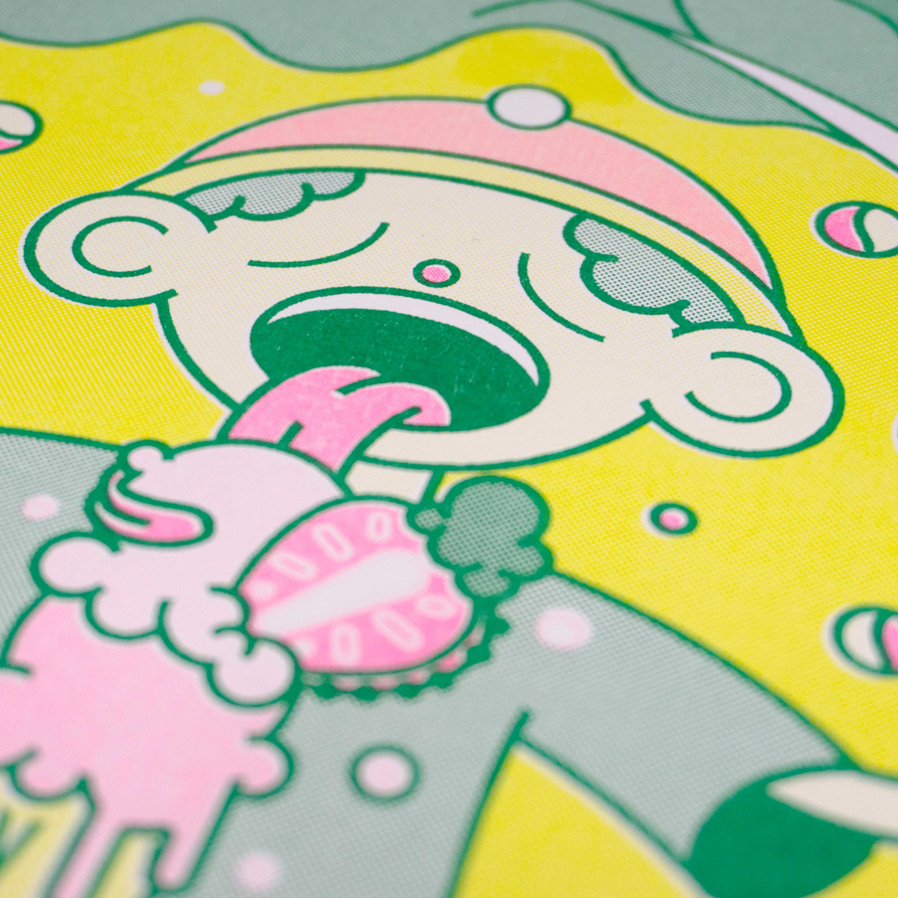 Freak & Unique VII | Unframed EmGal Risograph Print