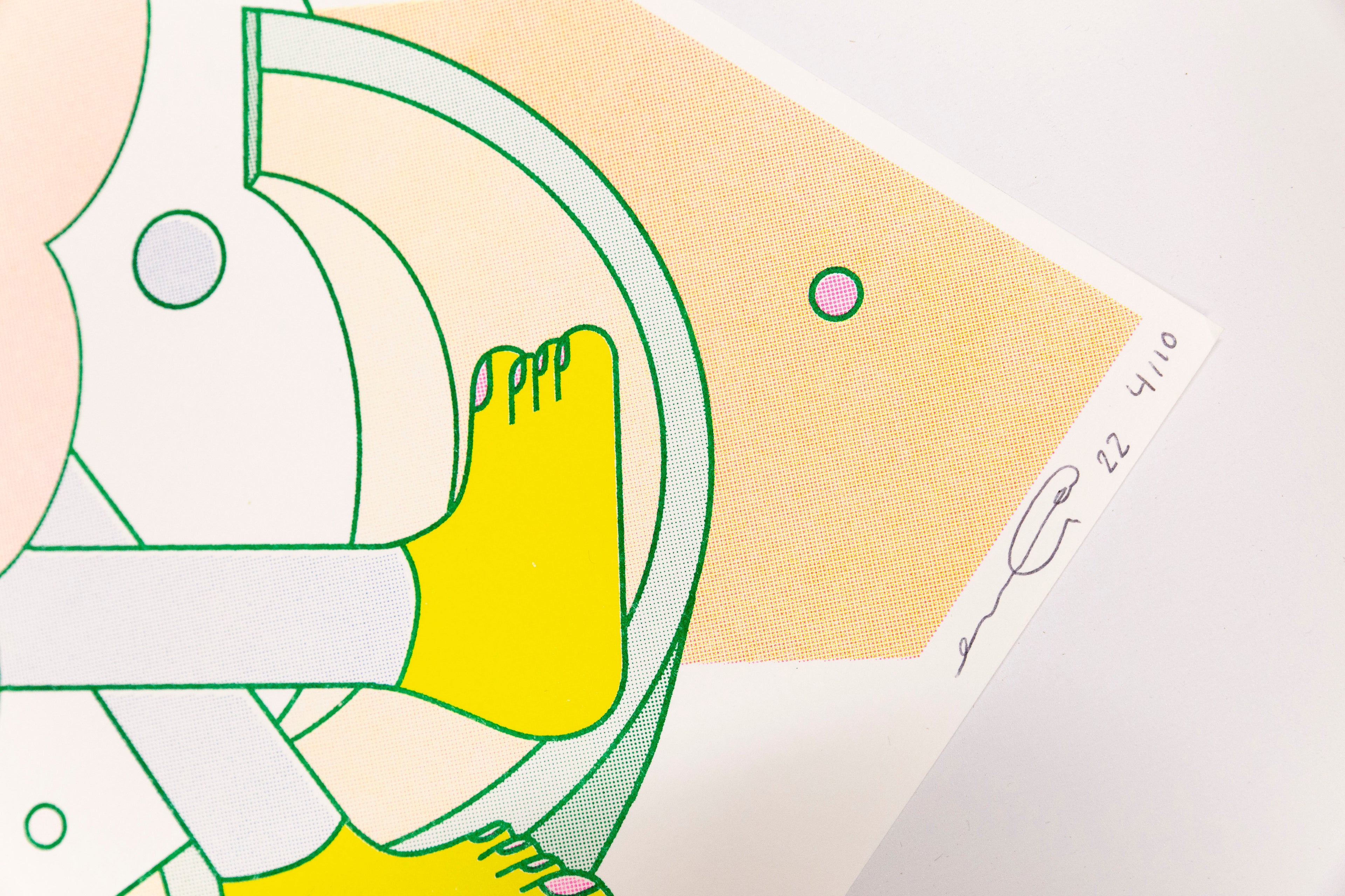 Freak & Unique IX | Unframed EmGal Risograph Print