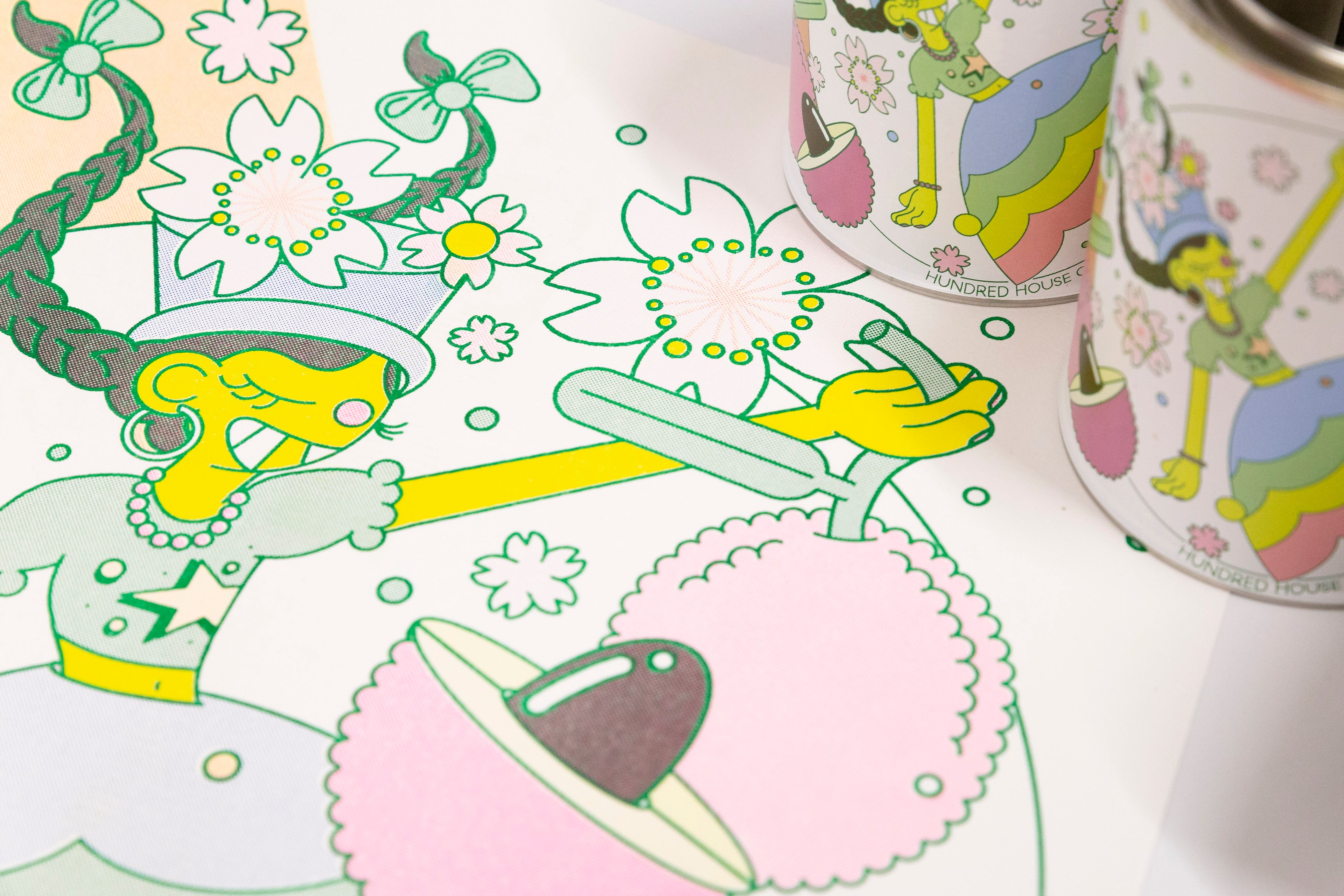 Freak & Unique IX | Unframed EmGal Risograph Print