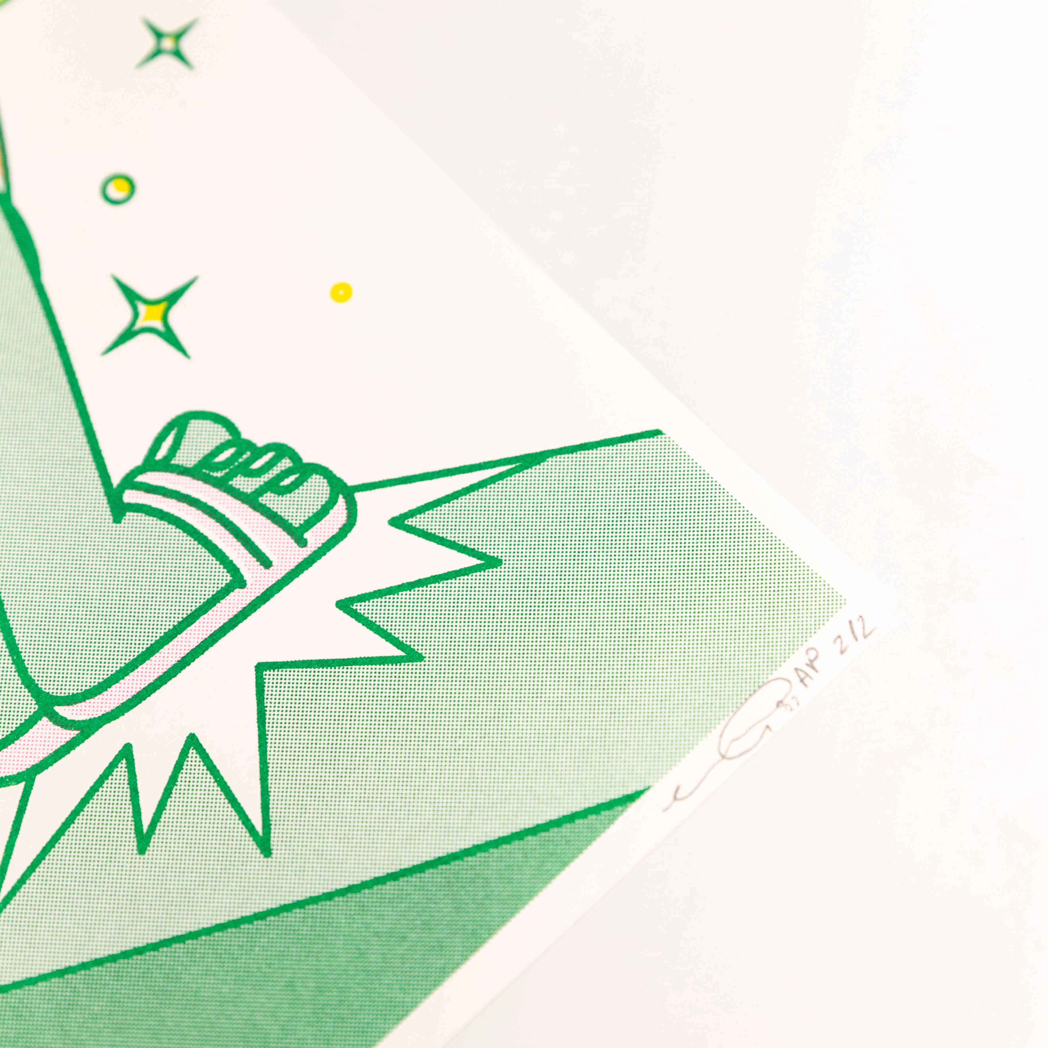 Freak & Unique X | Unframed EmGal Risograph Print