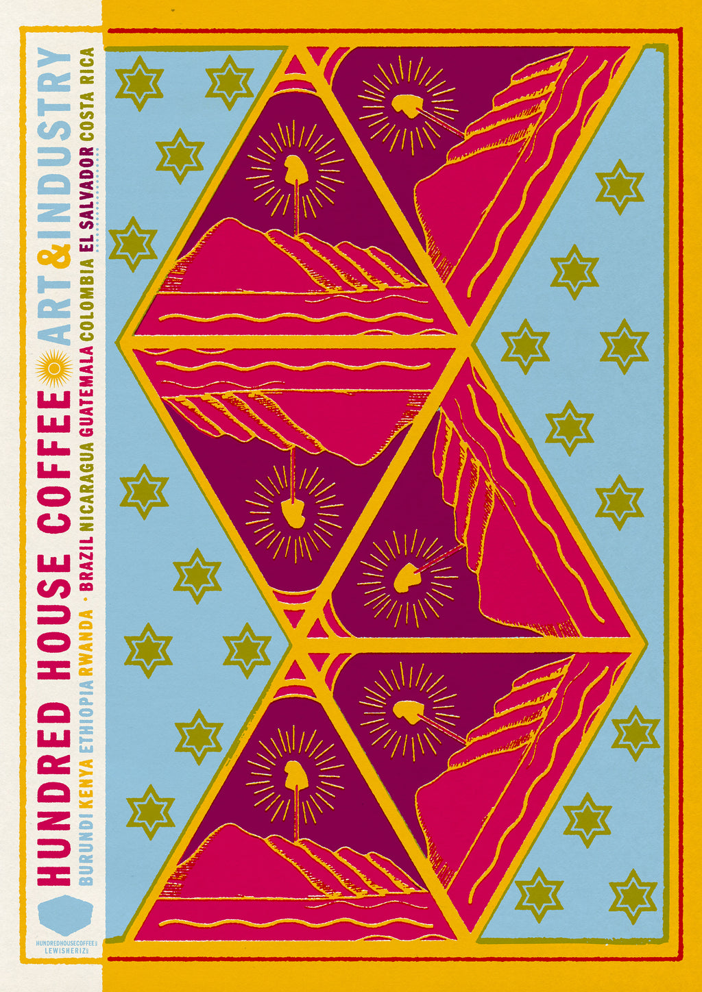 Lewis Heriz Print El Salvador speciality coffee roaster