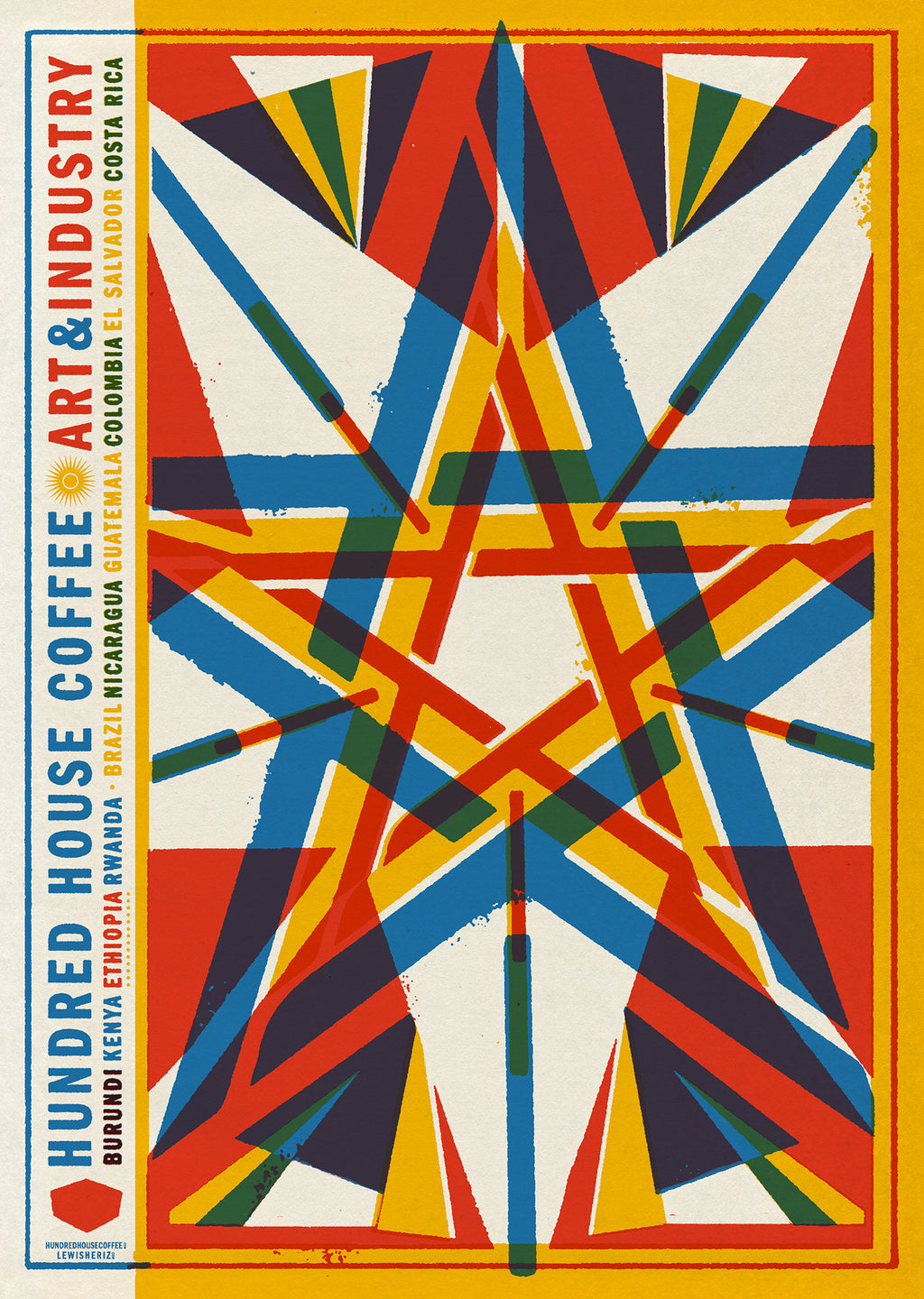 Ethiopia Lewis Heriz Print speciality coffee roaster 
