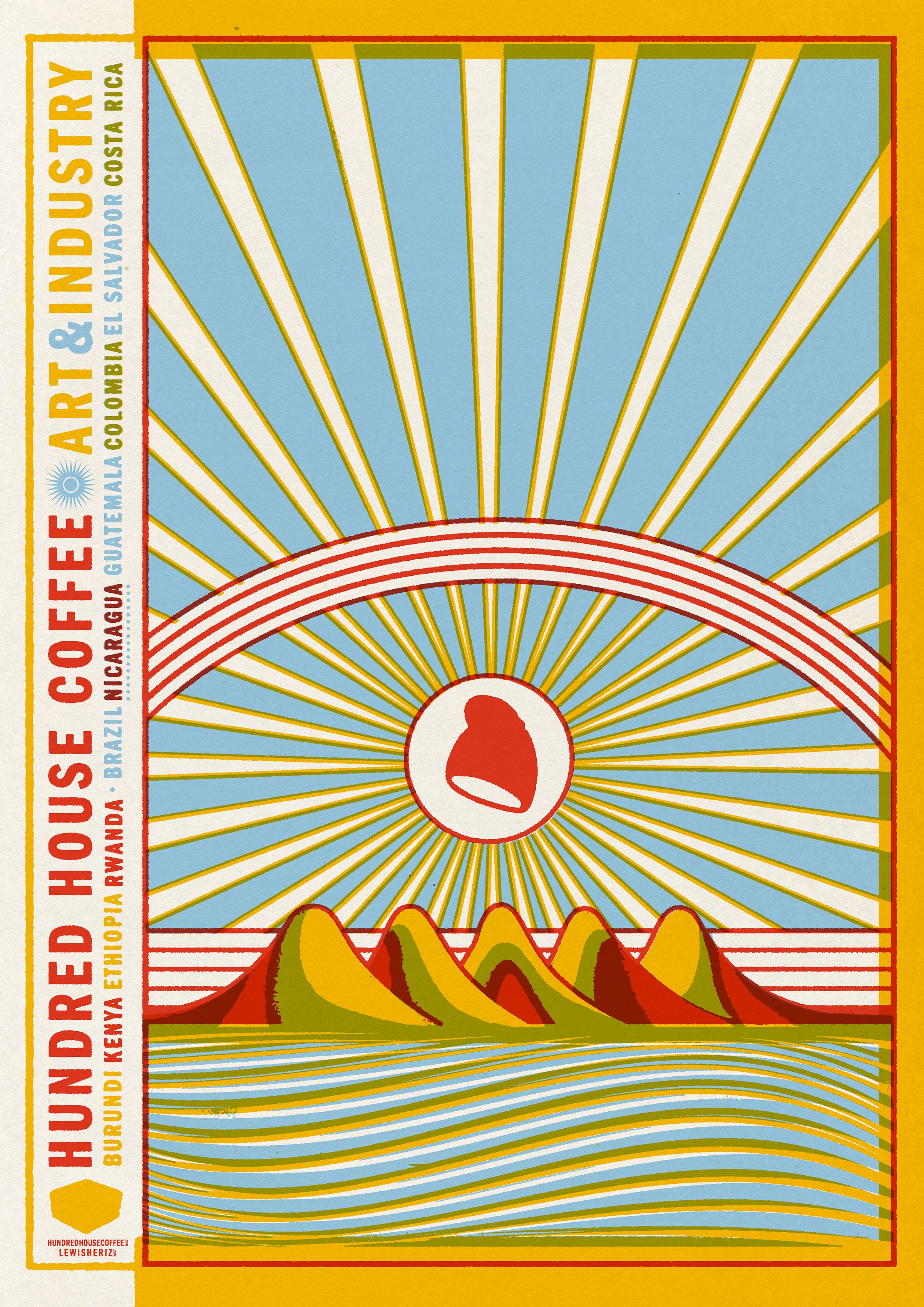 speciality coffee nicaragua speciality coffee screen print lewis heriz