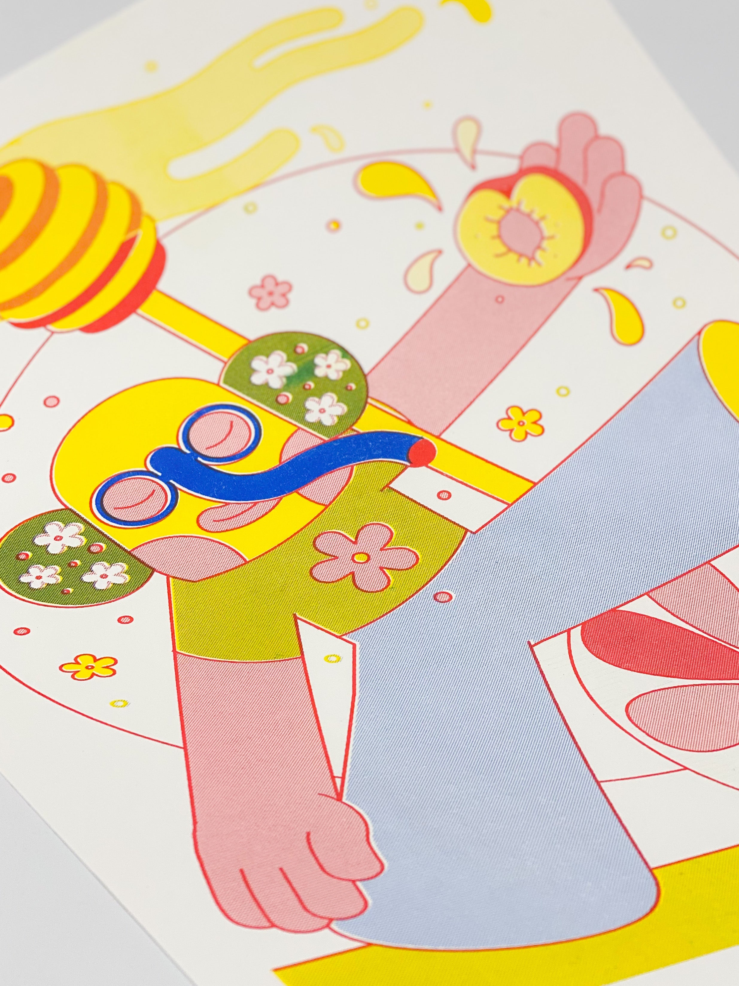 Freak & Unique VIII | Unframed EmGal Risograph Print
