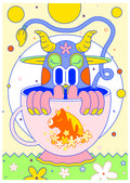 Freak & Unique XI | Unframed EmGal Risograph Print