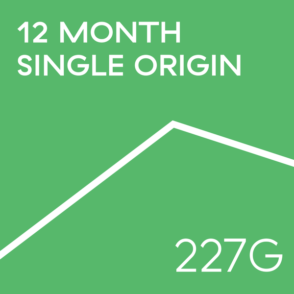 12 Month Pre-Paid Single Origins Subscription 227g | 1-4 bags a month
