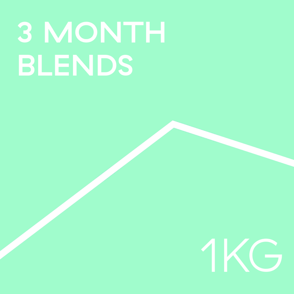 3 Month Pre-Paid Blend Subscription 1KG | 1-4 bags a month