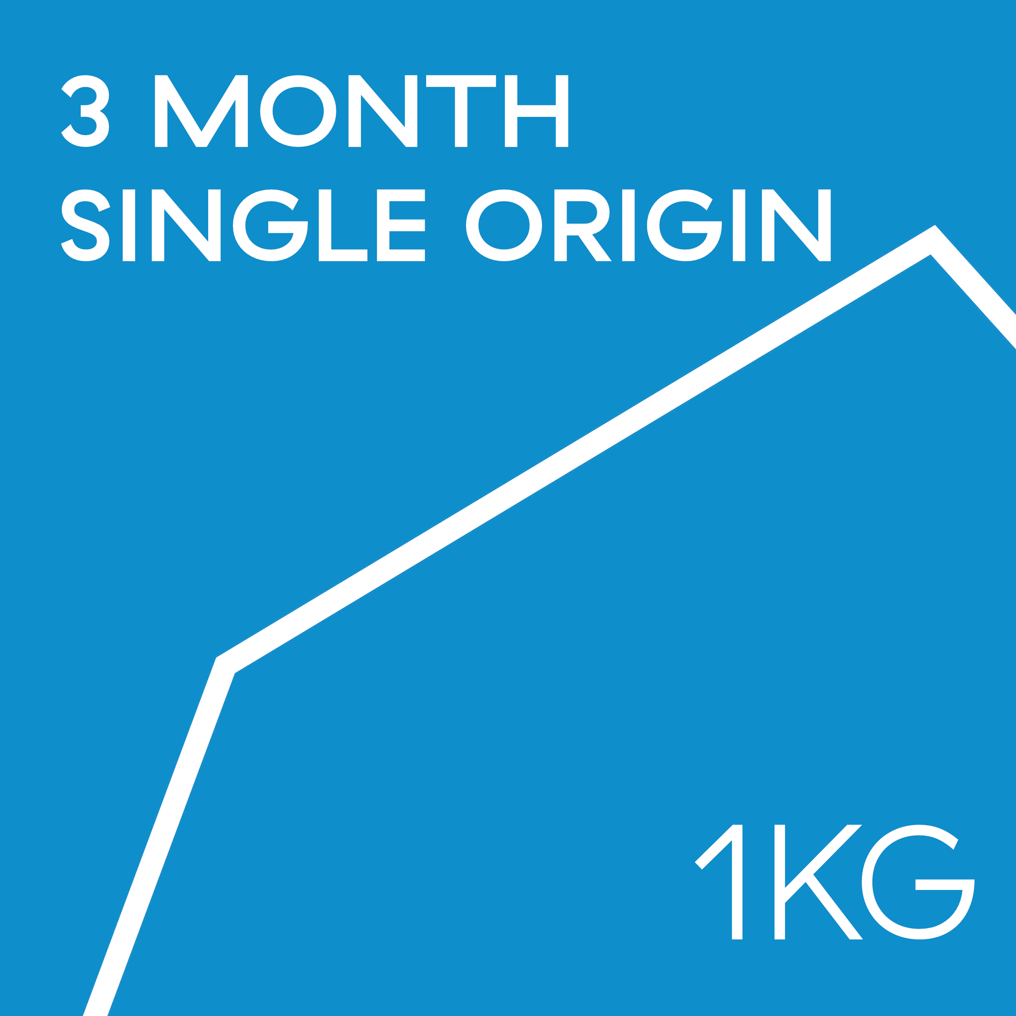 3 Month Pre-Paid Single Origins Subscription 1kg | 1-4 bags a month