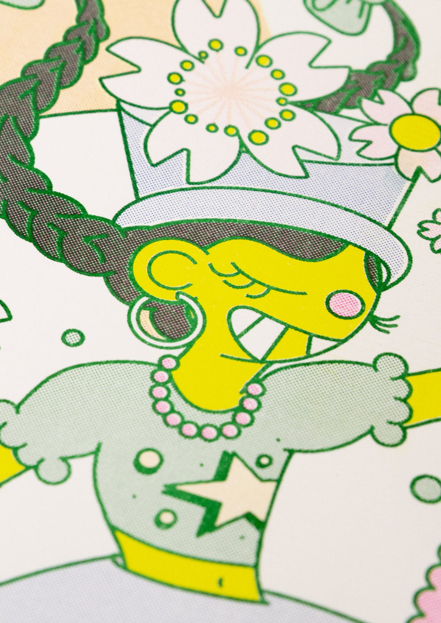 Freak & Unique IX | Unframed EmGal Risograph Print